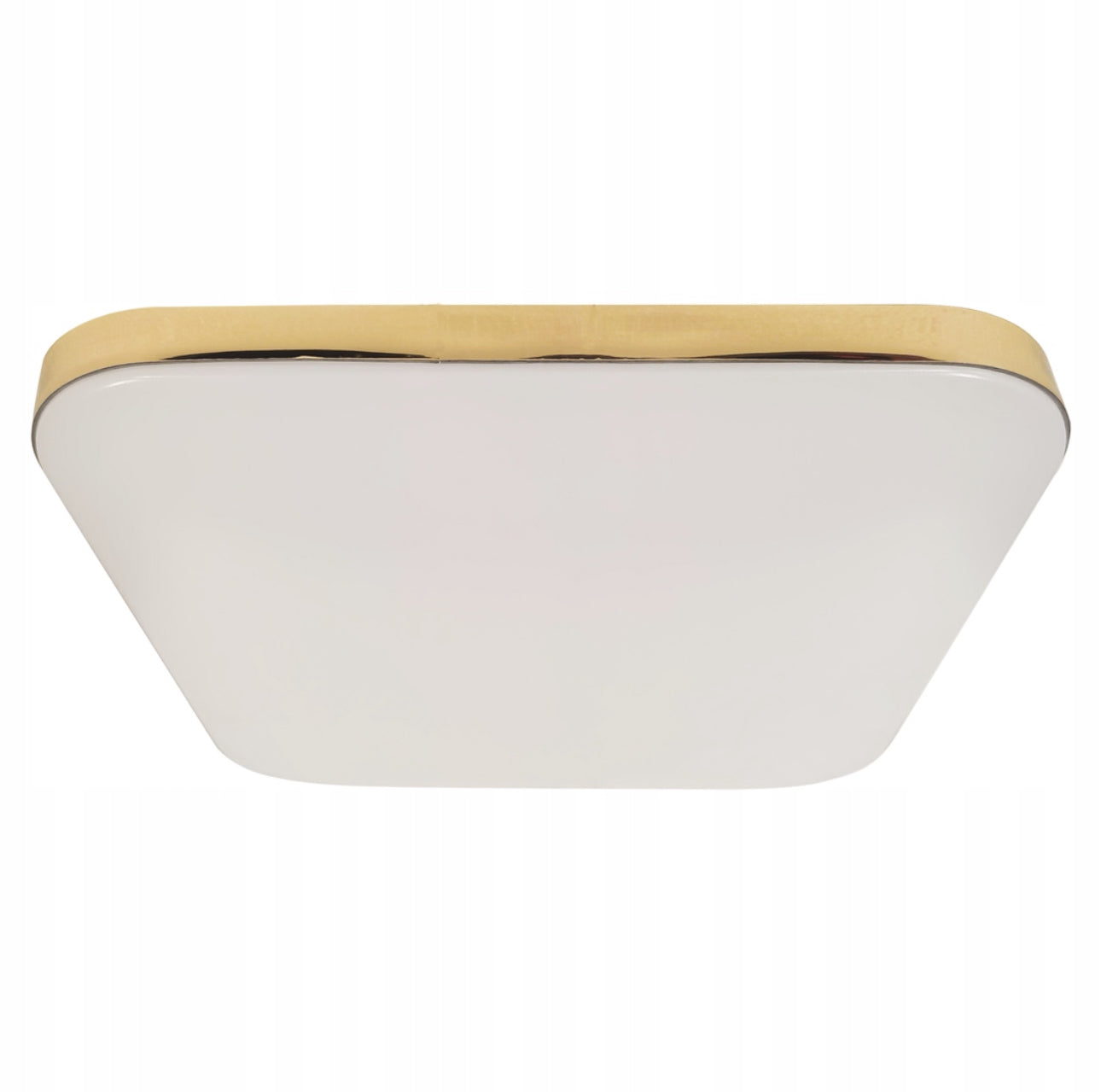 Elegant LED taklampe i gull med IP44 beskyttelse, ideell for moderne baderom og stuer. Designet med nøytralt lys (4000K) for behagelig belysning, energieffektiv og stilfull dekorasjon for ethvert interiør.