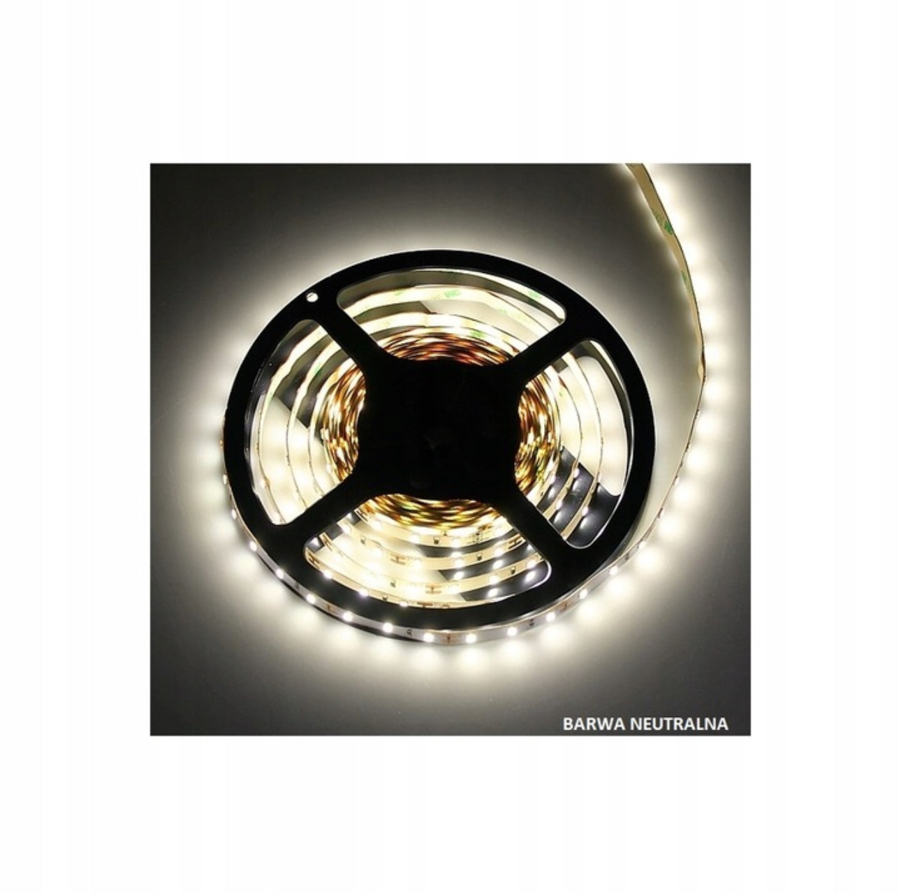 Elegant ovalt veggspeil med LED-belysning og svart ramme – Perfekt til bad, soverom eller stue, med valg mellom varmt, kaldt eller nøytralt lys. Moderne design som gir romslighet og stil.