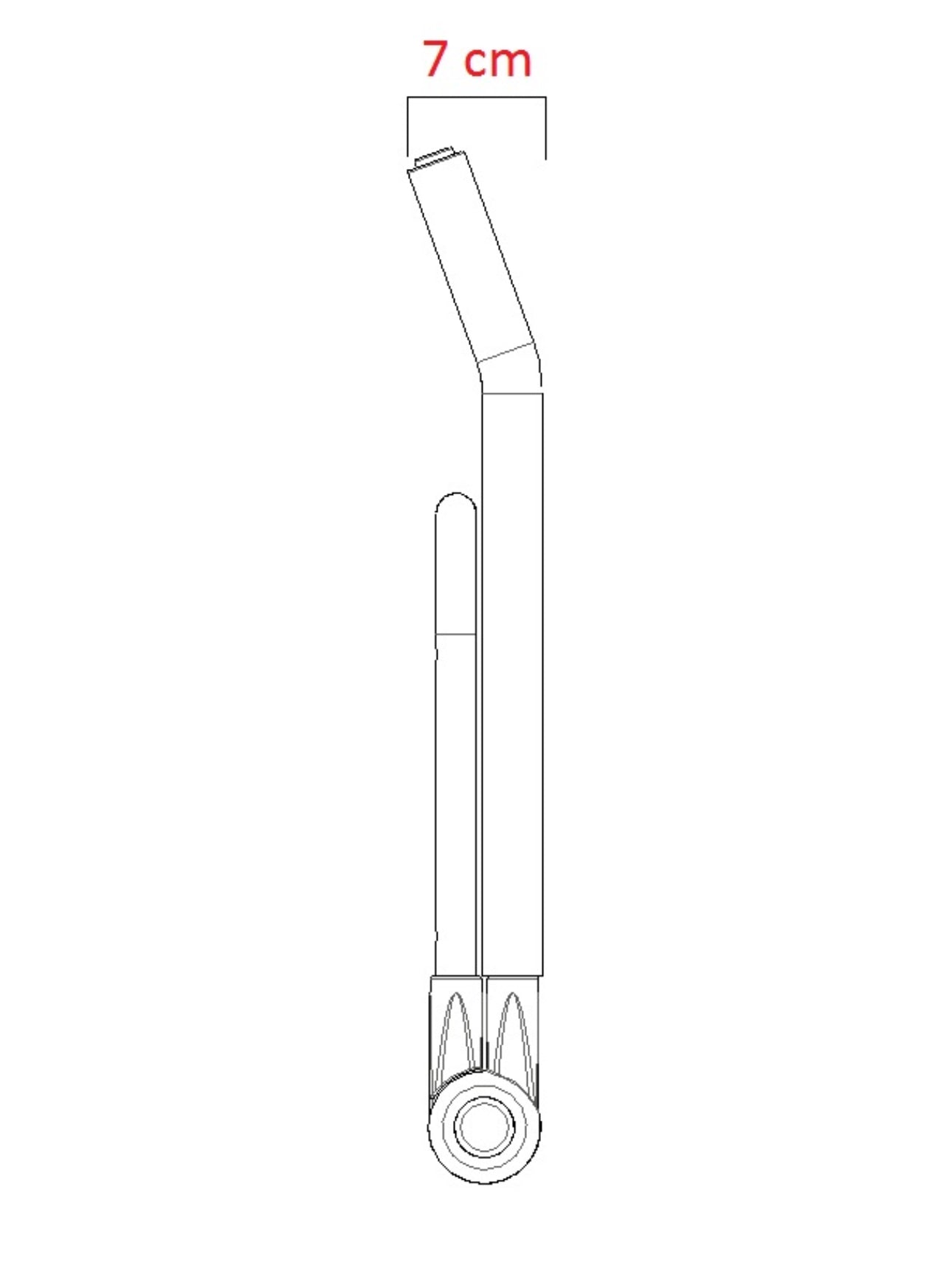 Foldbar veggholder for sykkel, 50x34x7 cm, sølv og svart stål med skumbeskyttelse, robust og kompakt design for oppbevaring av sykkel og utstyr.