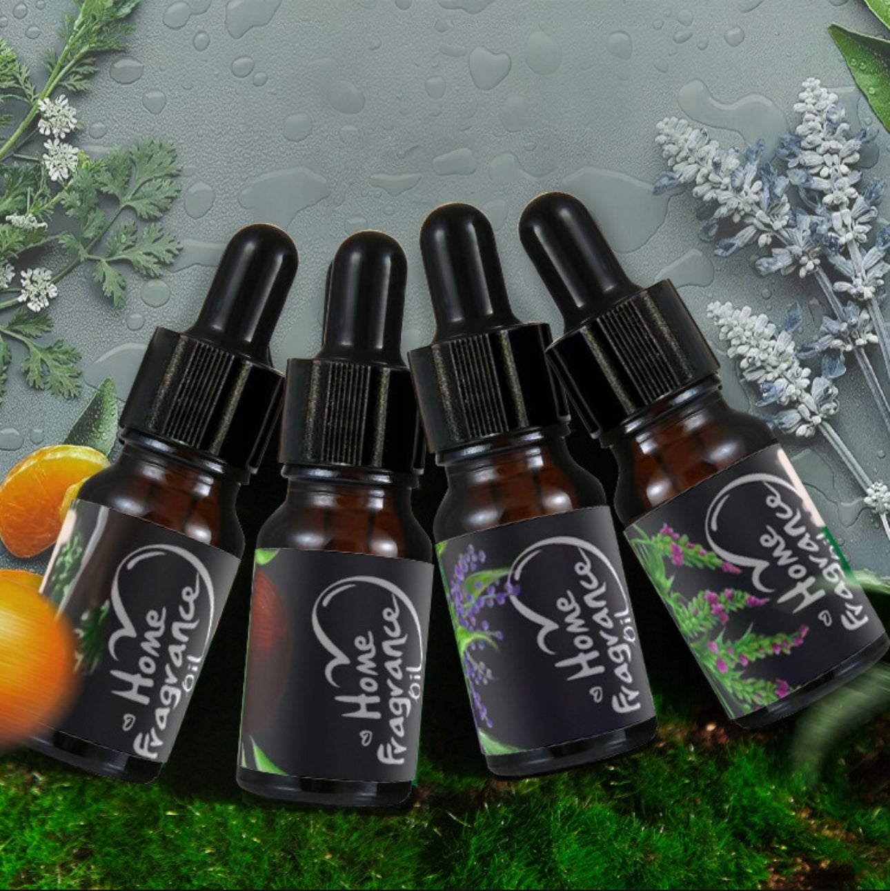Sett med 12 naturlige eteriske oljer til diffuser og aromaterapi, inkludert dufter som lavendel, sitron, rose og kanel. Perfekt for avslapning, stressreduksjon og å skape en behagelig atmosfære i hjemmet. Høykvalitets oljer i praktisk 10ml flaske, ideelle for bruk i luftfuktere, badekar og massasje.
