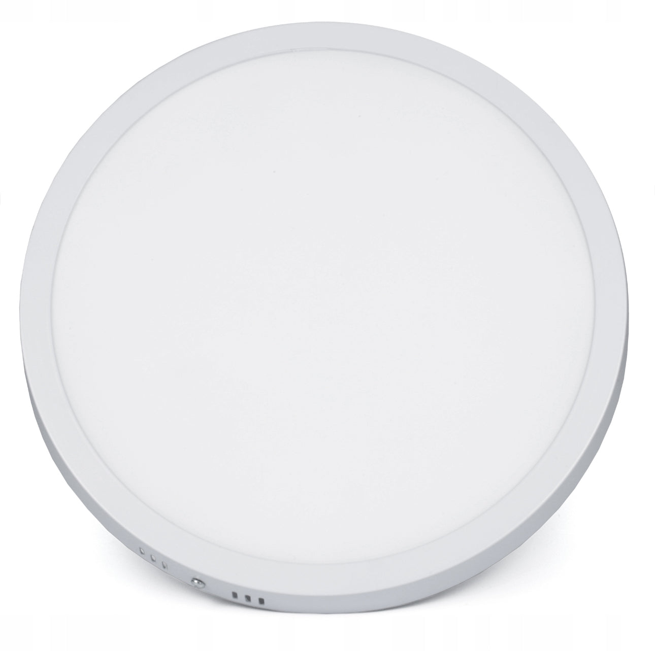 Rund LED-taklampe 24W i moderne, minimalistisk design med energiklasse A. Perfekt for stue, kjøkken eller soverom, med nøytral lysfarge på 4000K og høy lysstyrke på 2200 lumen. Slank og stilren lampe med enkel montering og lang levetid.