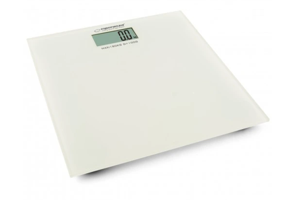 ELEKTRONISK BADEROMSVEKT AV GLASS SLIM 180 KG