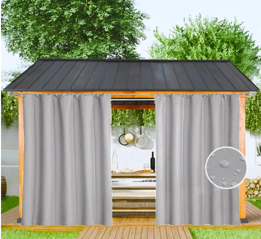 TYKK VANNTETT GARDIN 155x240 CM