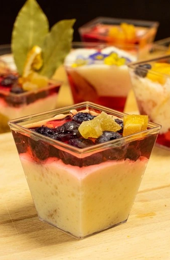 FIRKANTEDE KOPPER TIL DESSERTER 120ML 50STK
