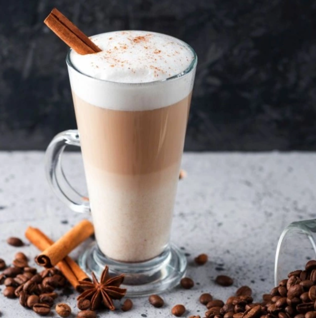 EKSKLUSIVT SETT MED 6 STK 250ML KAFFE LATTE - GLASS