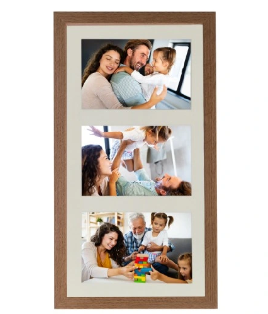 MULTIFRAME EIK 3 BILDERAMME - STILFULL 18X35CM RAMME FOR ENKEL BILDEDISPLAY
