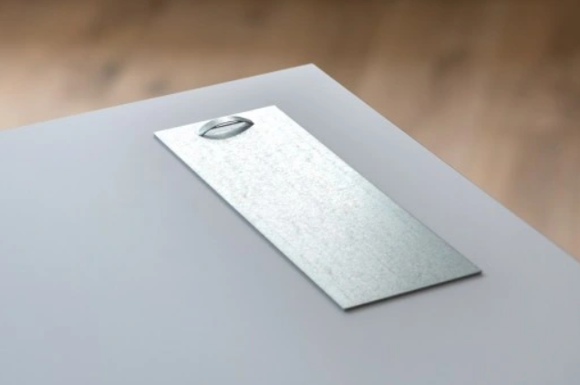 FANTASTISK FOSSEFALL: NYDELIG BILDE I HERDET GLASS - 100X50CM