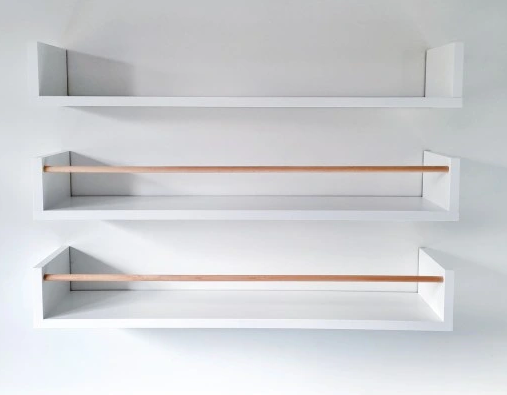 HYLLER I SKANDINAVISK STIL 3STK 60CM