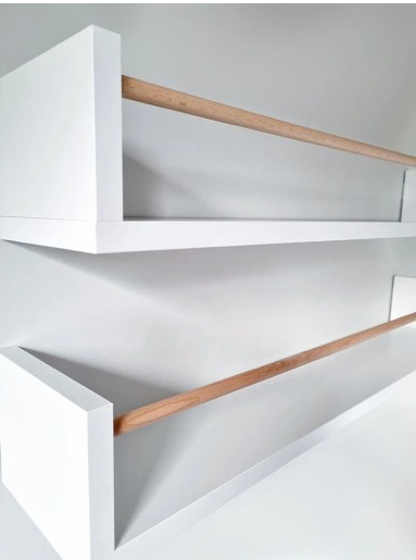 HYLLER I SKANDINAVISK STIL 3STK 60CM